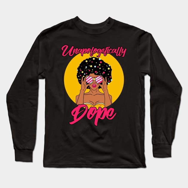 unapologetic black Long Sleeve T-Shirt by moudzy